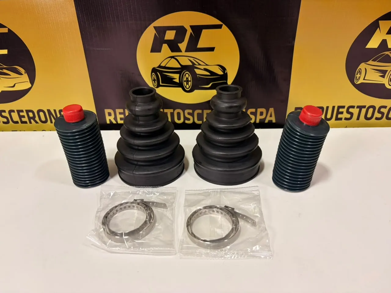 Kit de guardapolvos de homocinética con abrazaderas, foto 1 de 4