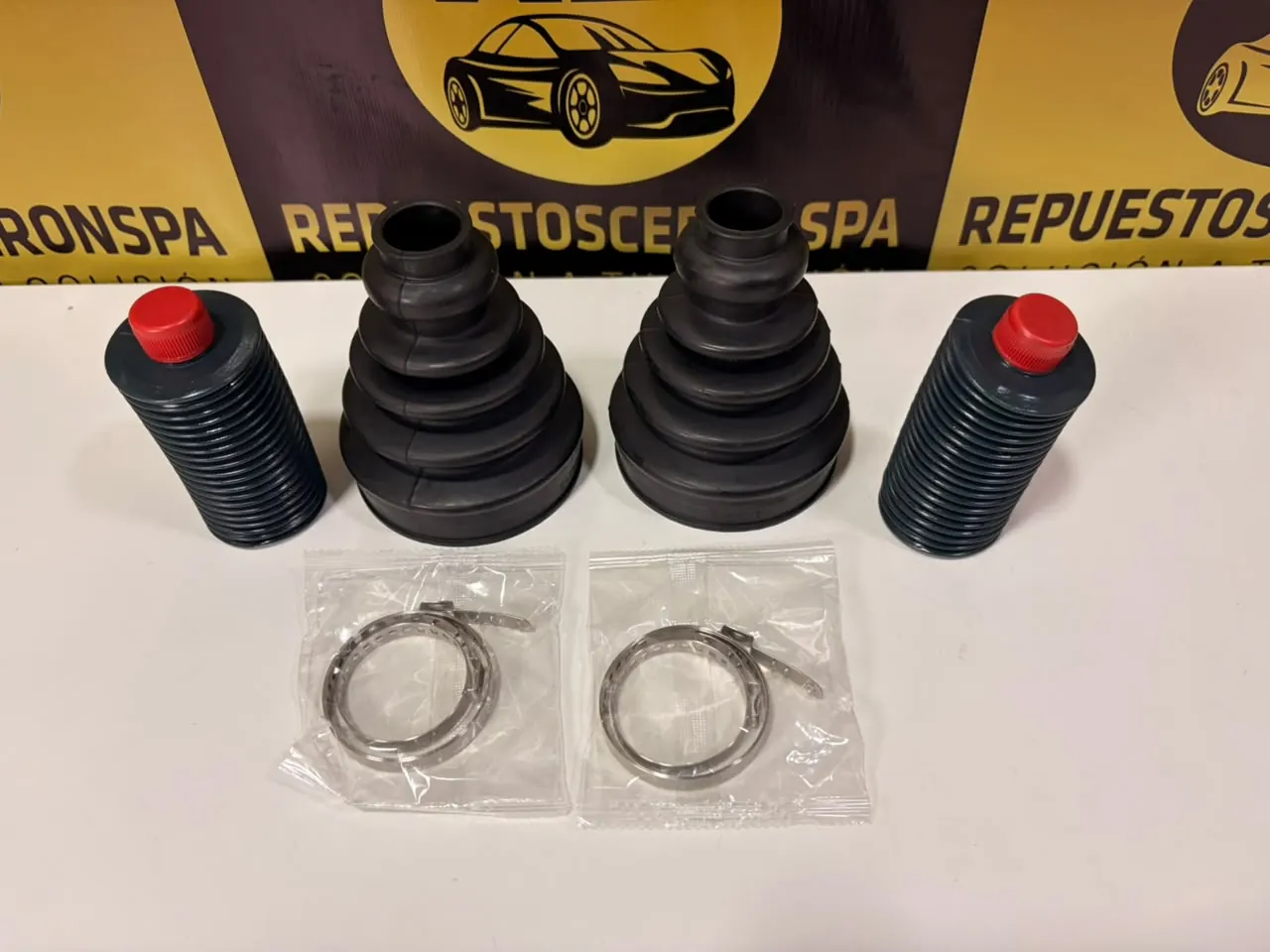 Kit de guardapolvos de homocinética con abrazaderas, foto 3 de 4