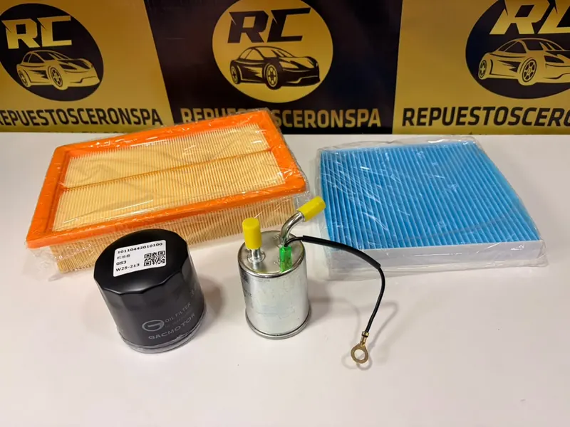 Kit de filtros: aire, polen, aceite y combustible
