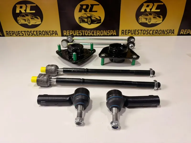 Kit tren delantero: bieletas, bases de amortiguador, axiales y terminales